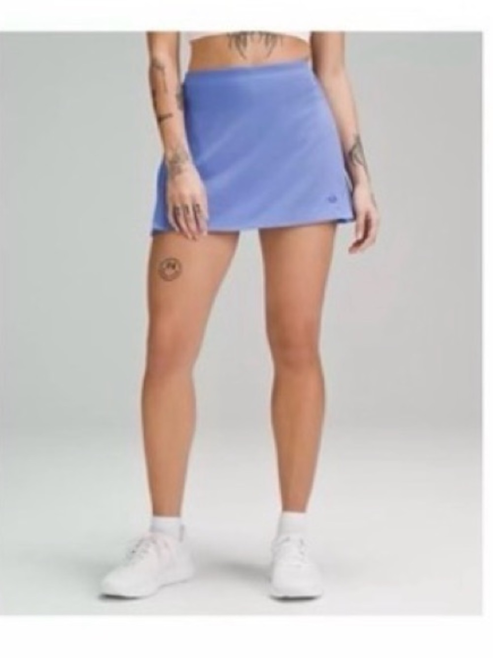 Peek Pleat High-Rise
Tennis Skirt in Wild Indigo